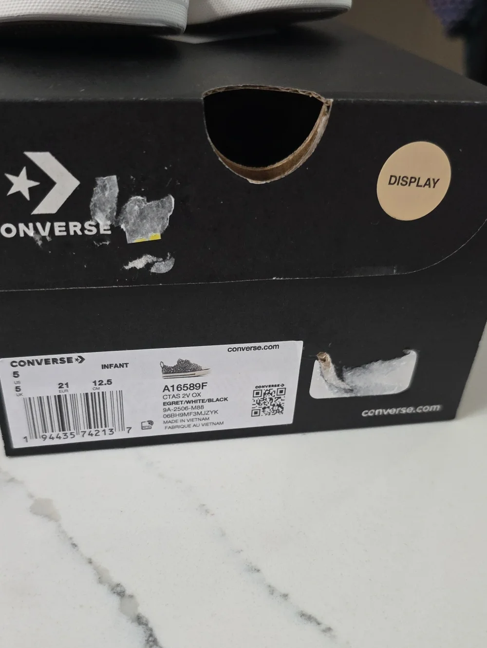 NEW In Box Leopard Converse Chuck Taylor All Star Sneakers- 5 Infant